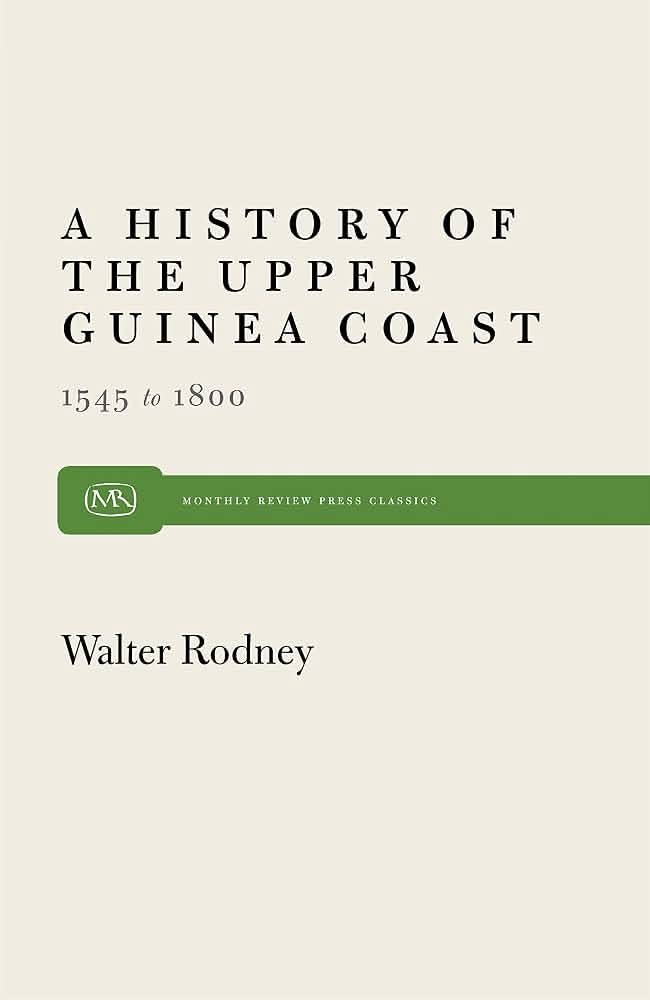 Cover for A History of the Upper Guinea Coast, 1545–1800