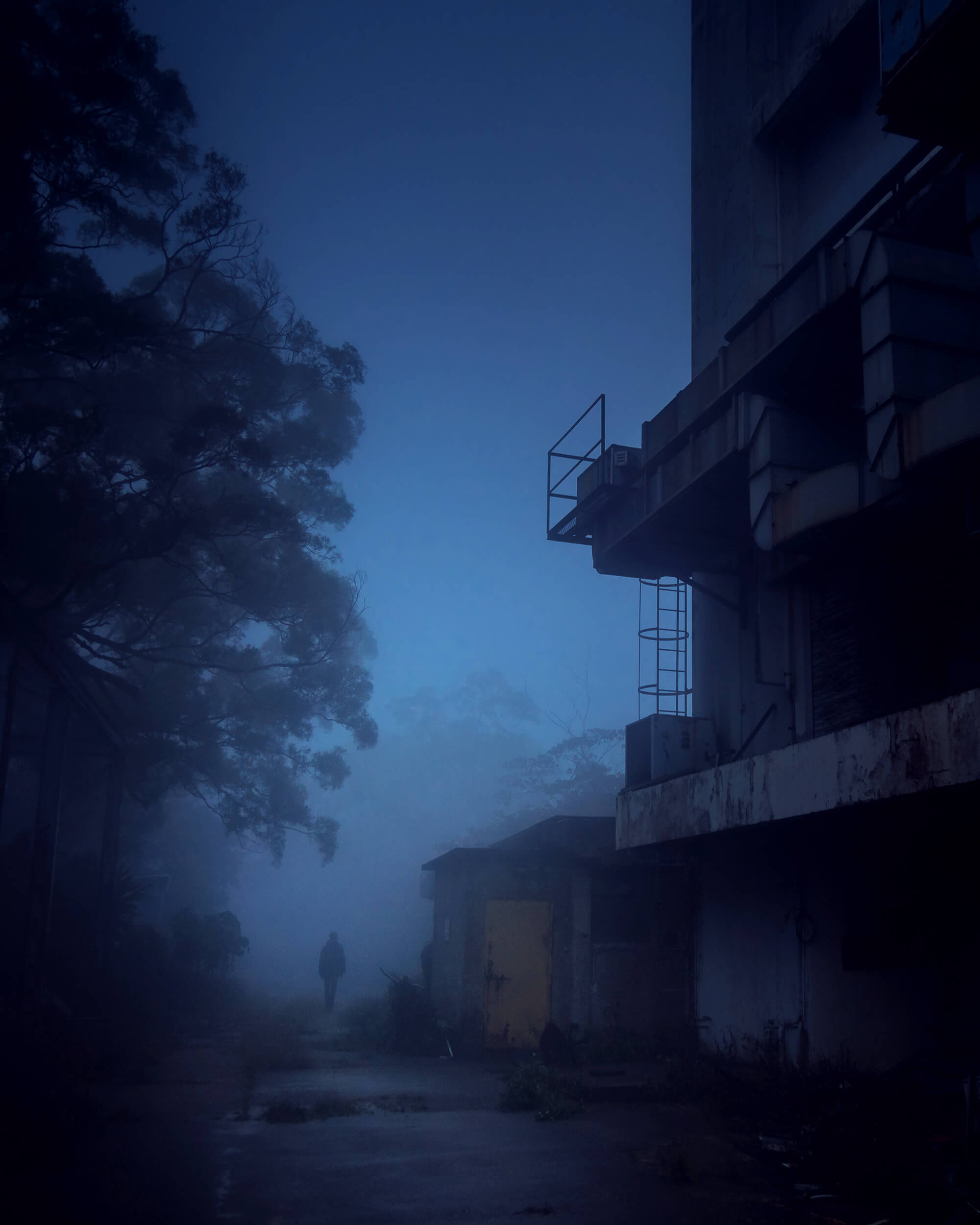 Abandoned movie studio in Hong Kong