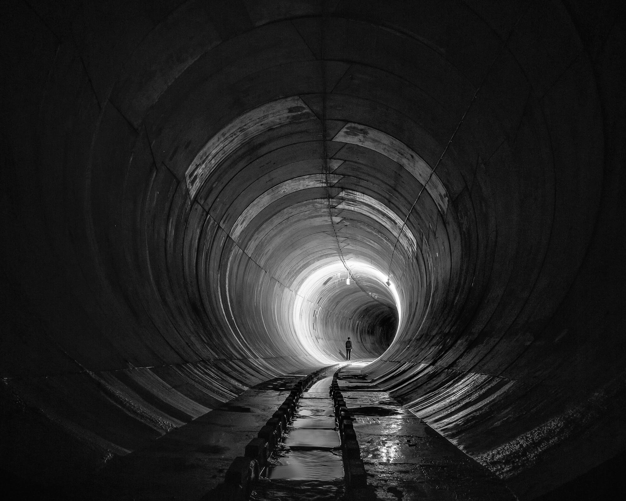 Stormwater drain in Hong Kong