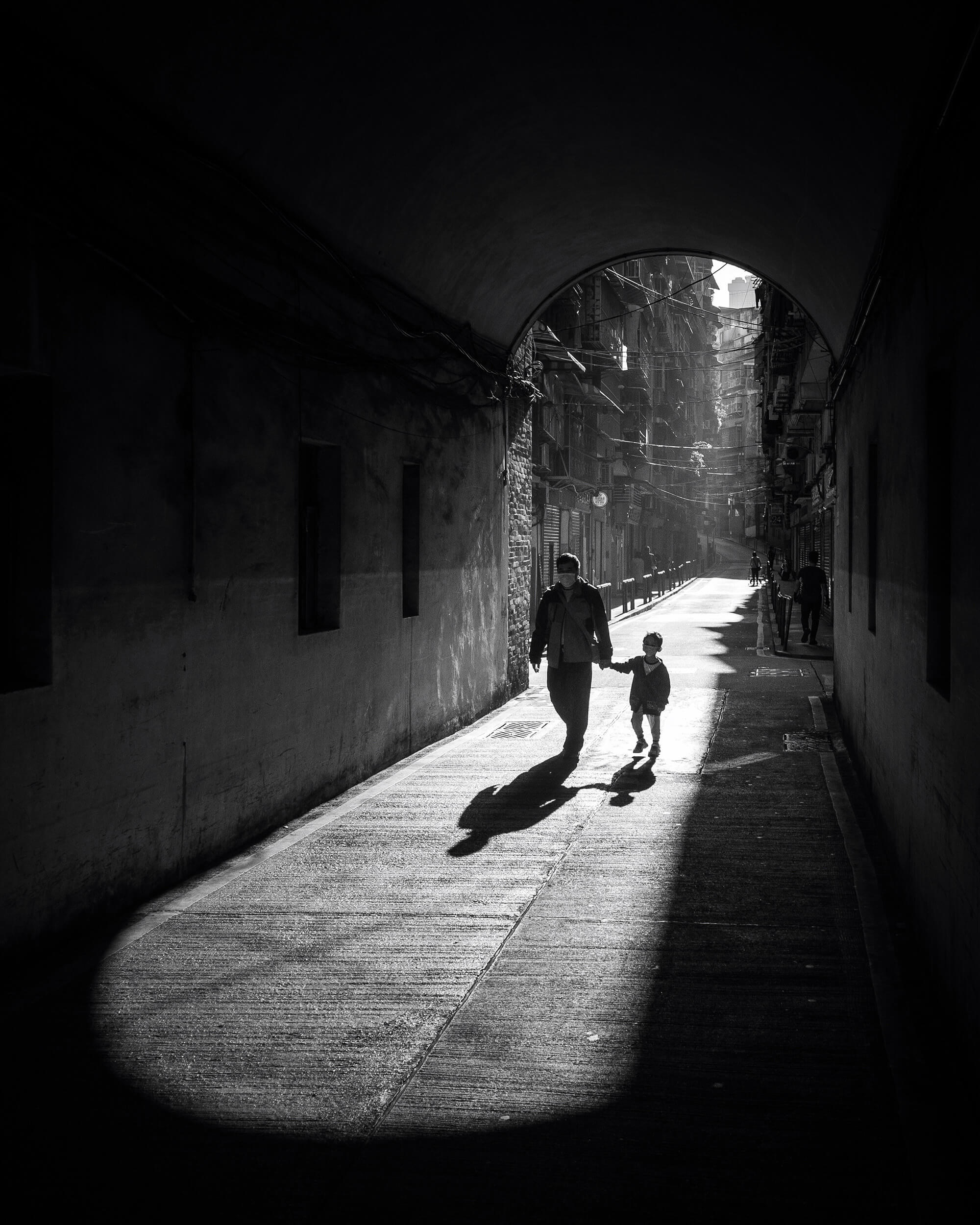Father and Son in Macao
