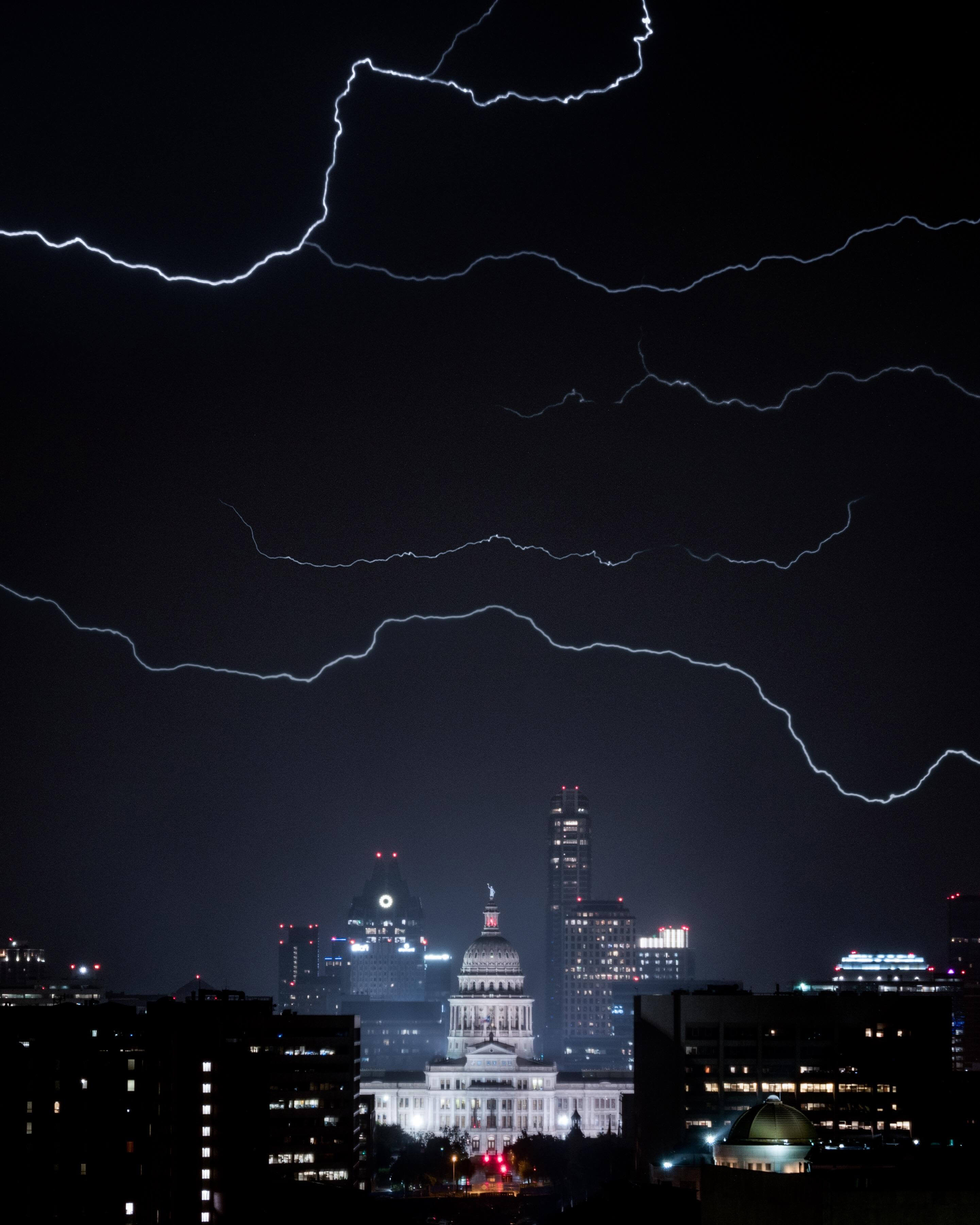 Thunderstorm in Austin