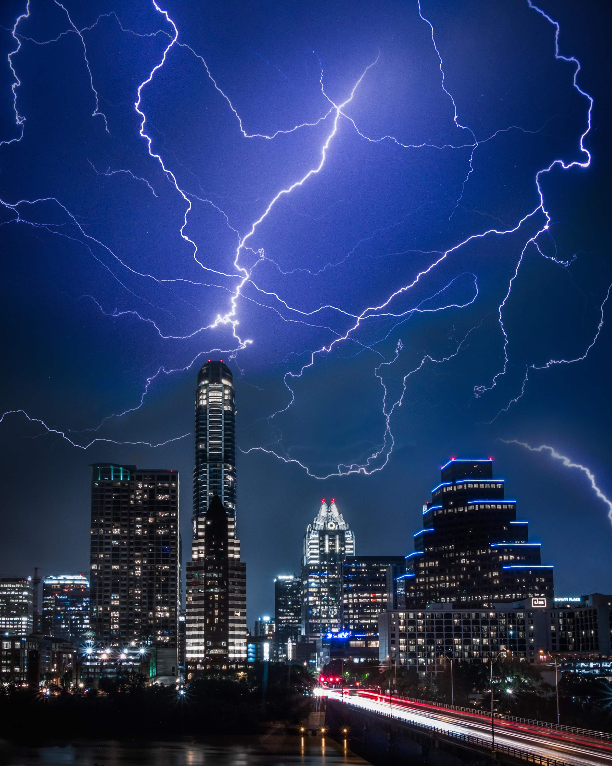 Thunderstorm in Austin