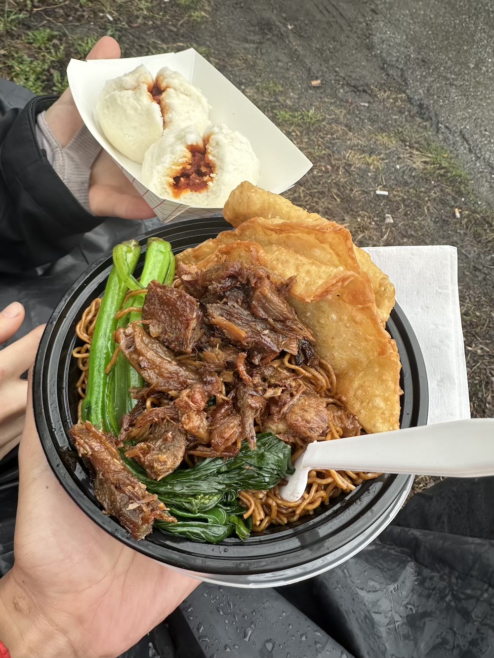 Malaysian food in a small town in upstate NY! What a treat