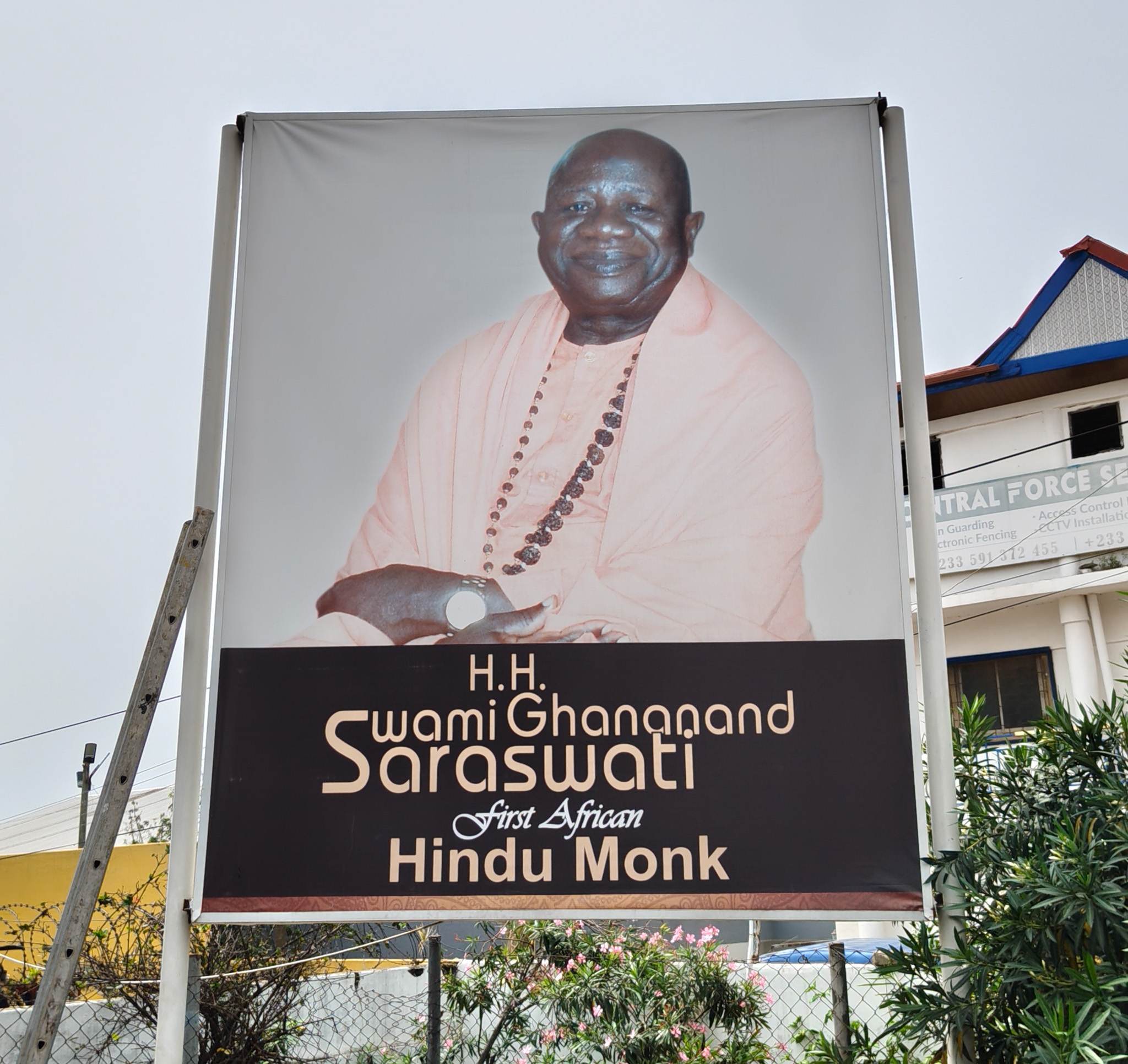 The first African Hindu monk