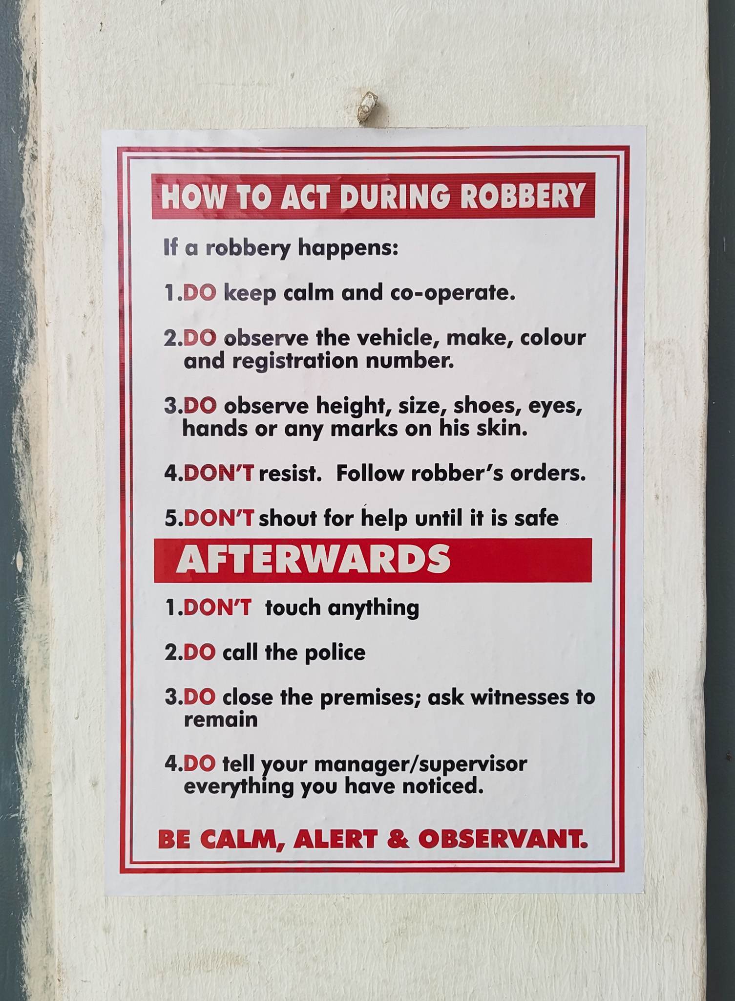 Saw this outside a gas station store