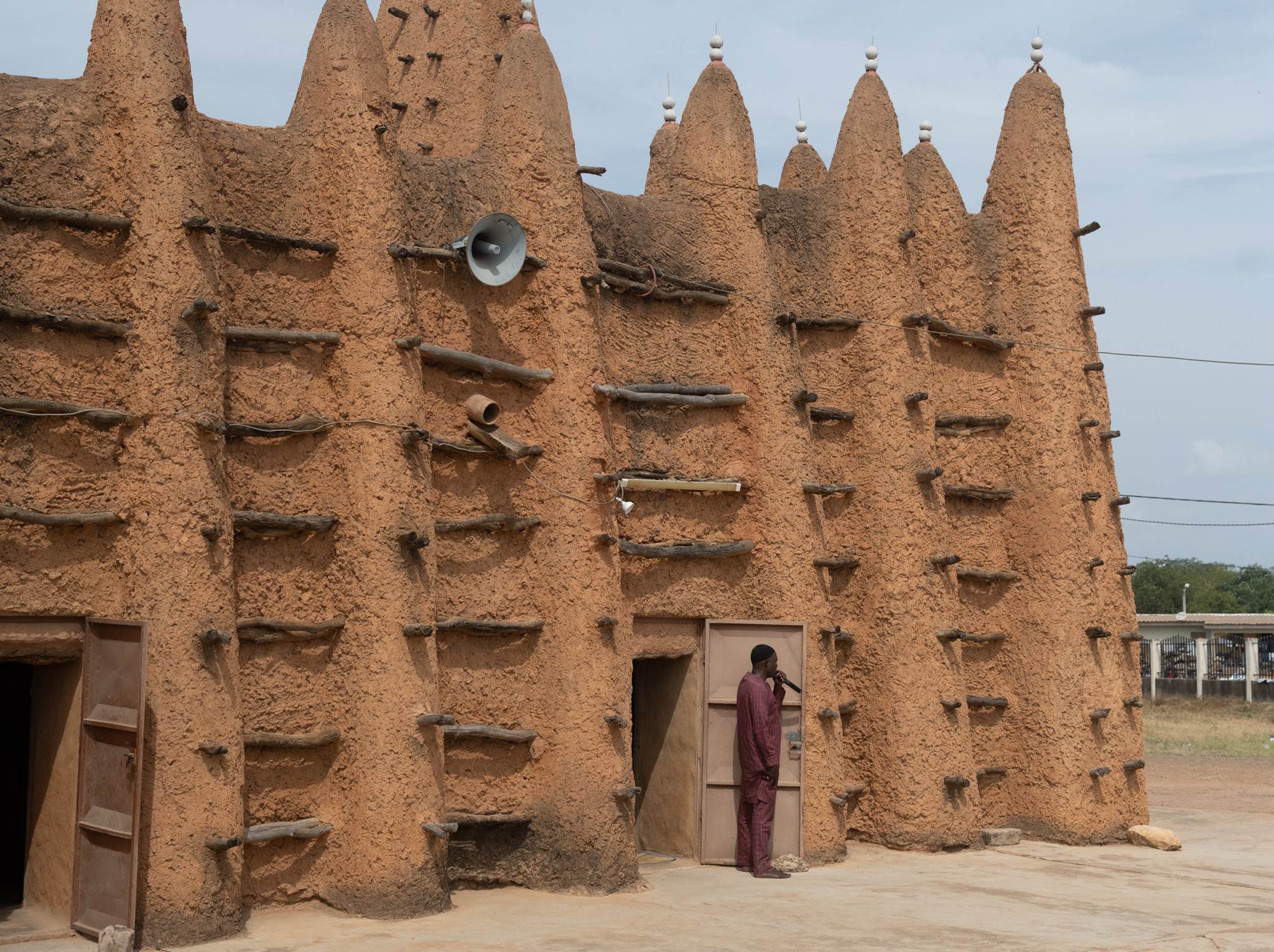 Call to prayer by the muezzin
