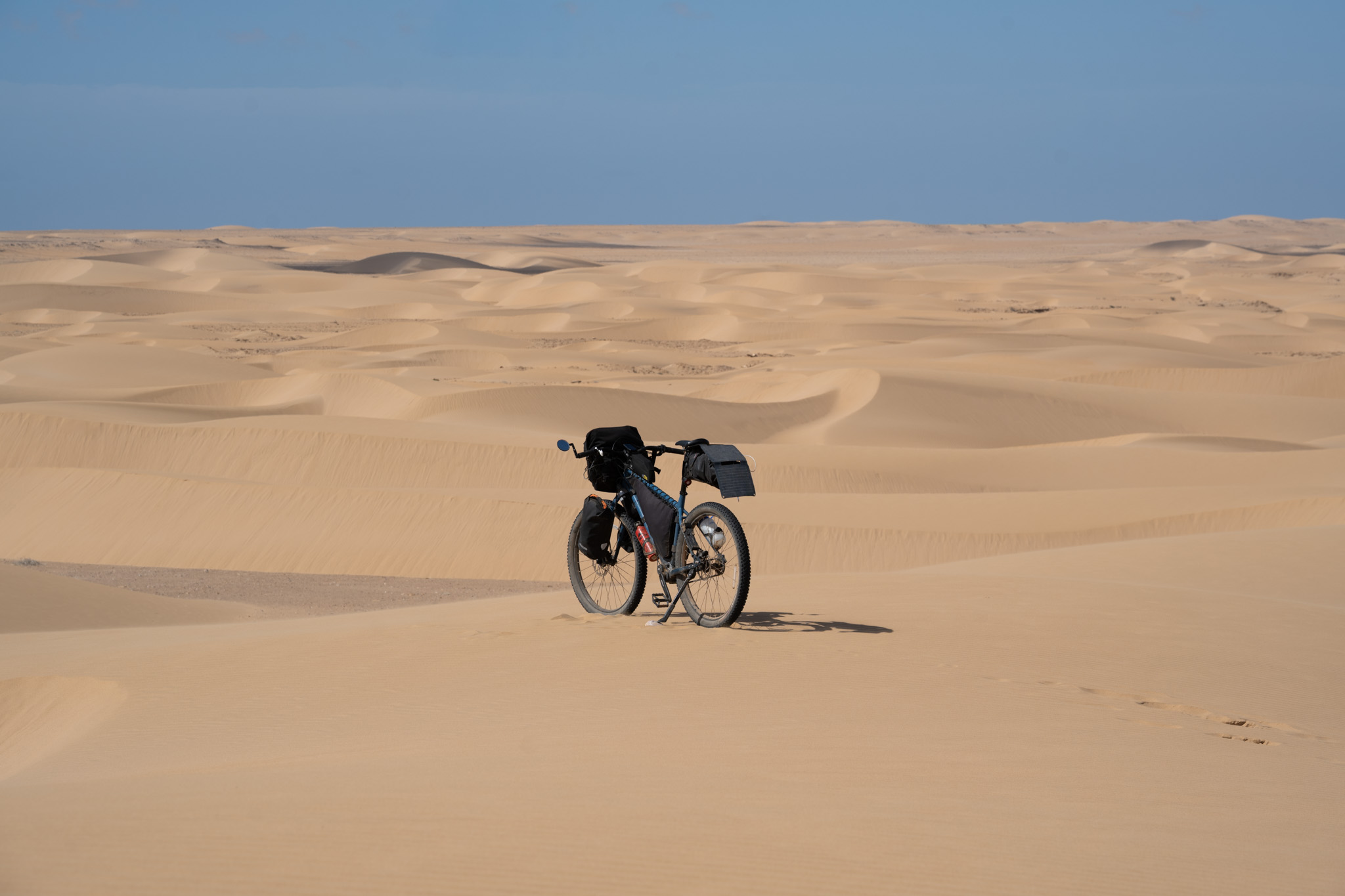 Dunes as far as the eye can see