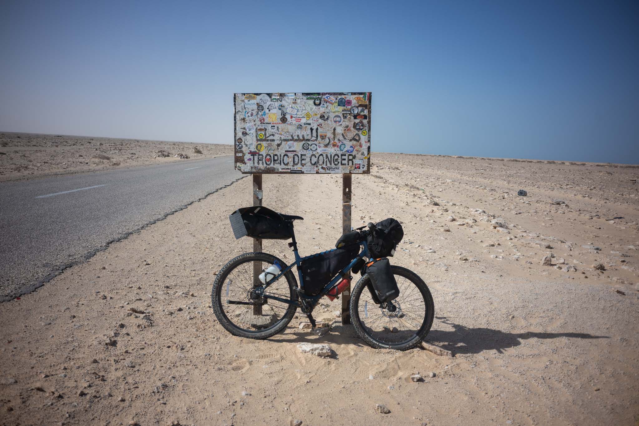 Reaching the Tropic of Cancer, the northernmost point where the sun can be directly overhead
