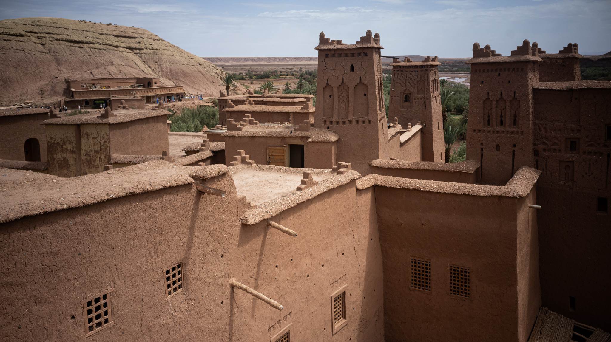 Aït Benhaddou, a fortified city that's a popular filming location for movies and TV shows. I wasn't a fan, it felt fake and touristy