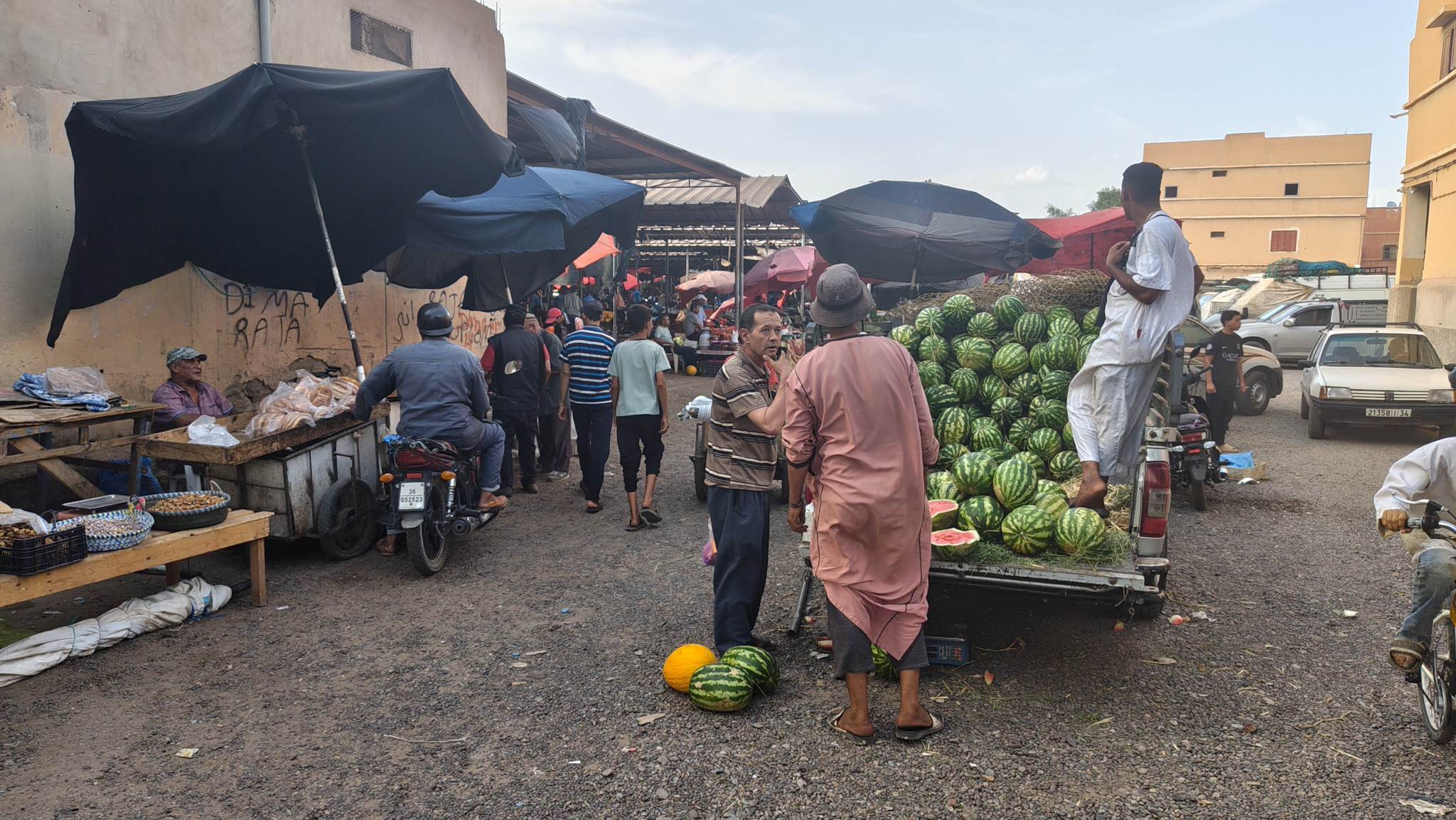 Watermelon seller