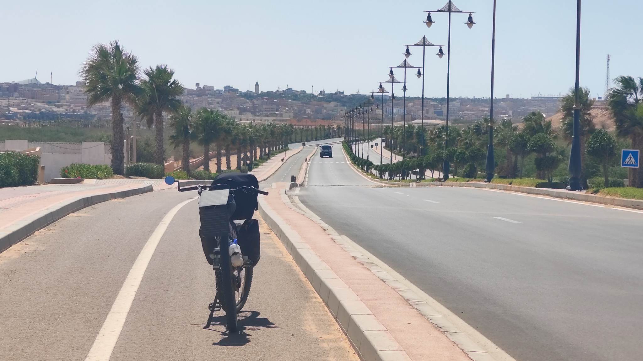 The city of Laayoune, the largest city in Western Sahara