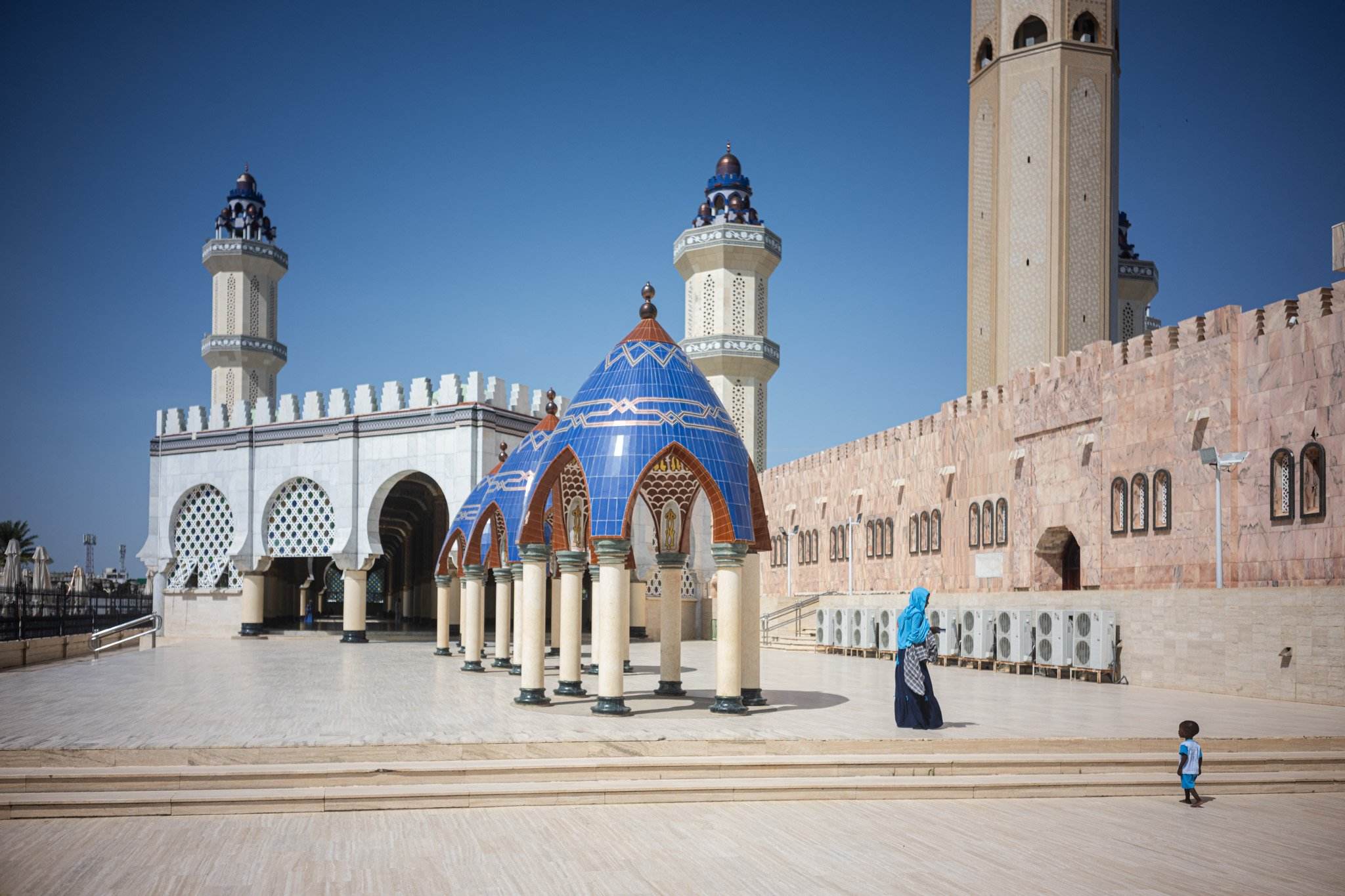 This mosque was spotless