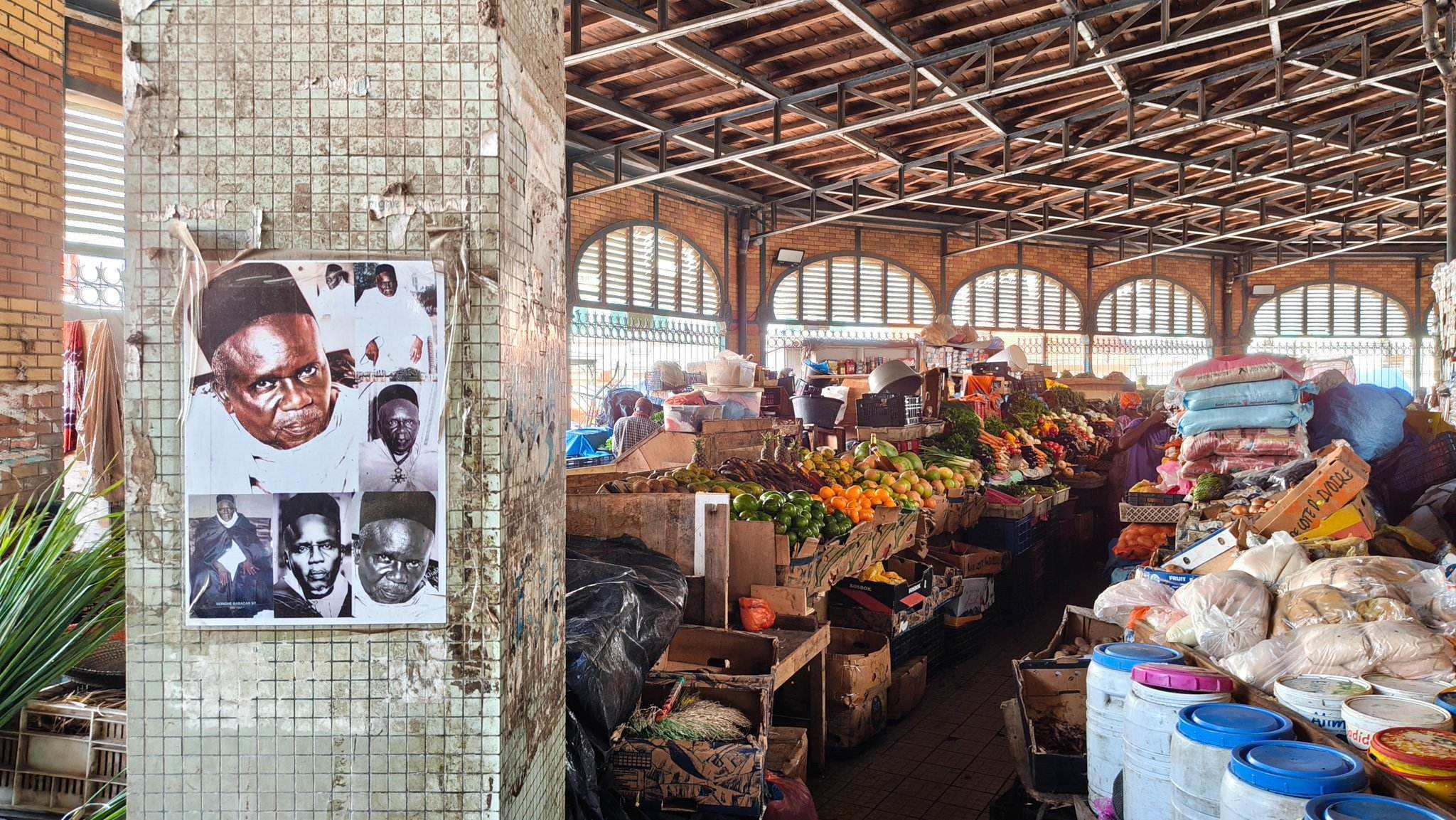 Sufism is practiced by the vast majority of the Senegalese population. This is Serigne Babacar Sy of the Tidjaniya Sufi order