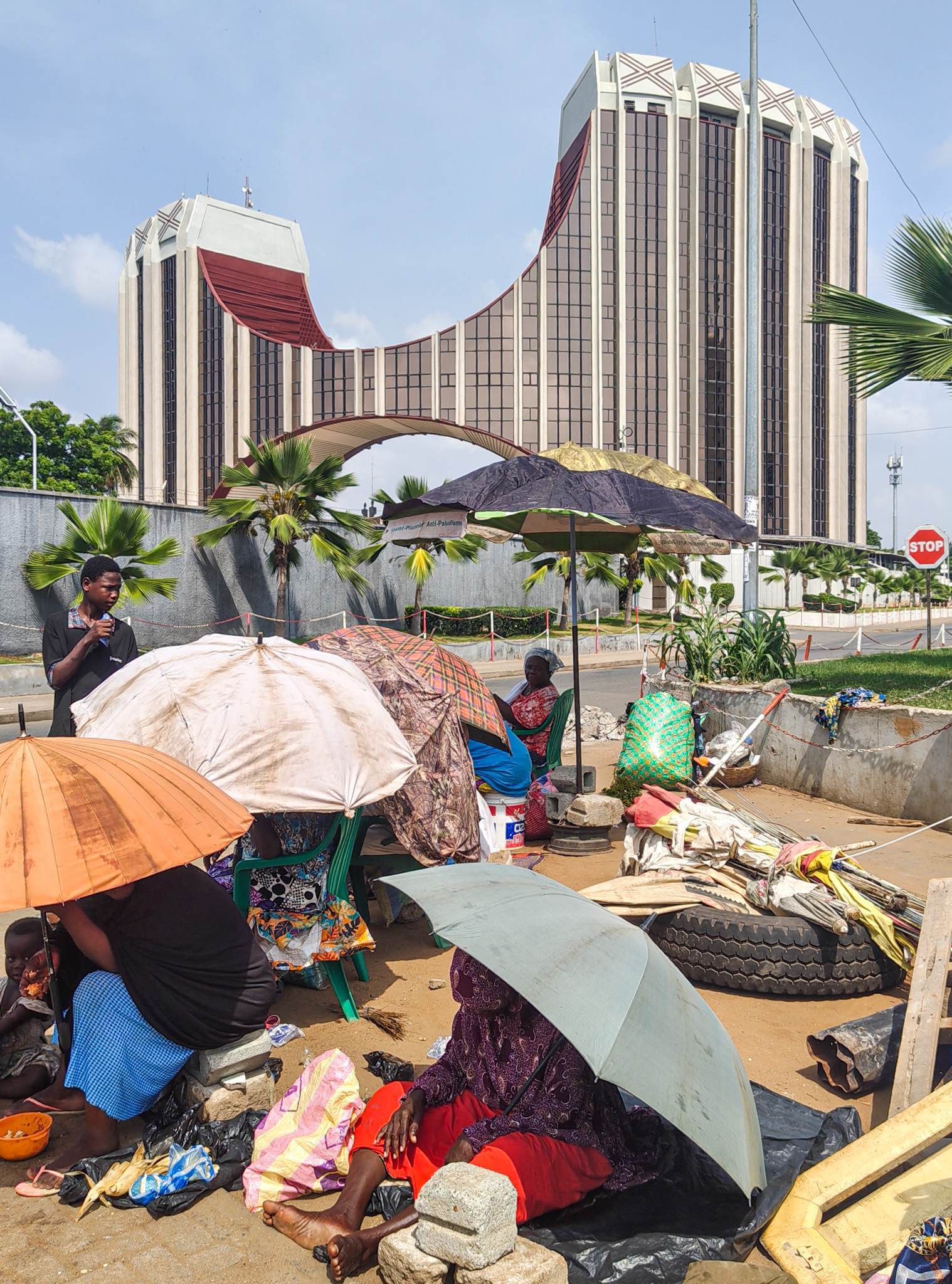 The reality of West Africa right outside ECOWAS headquarters